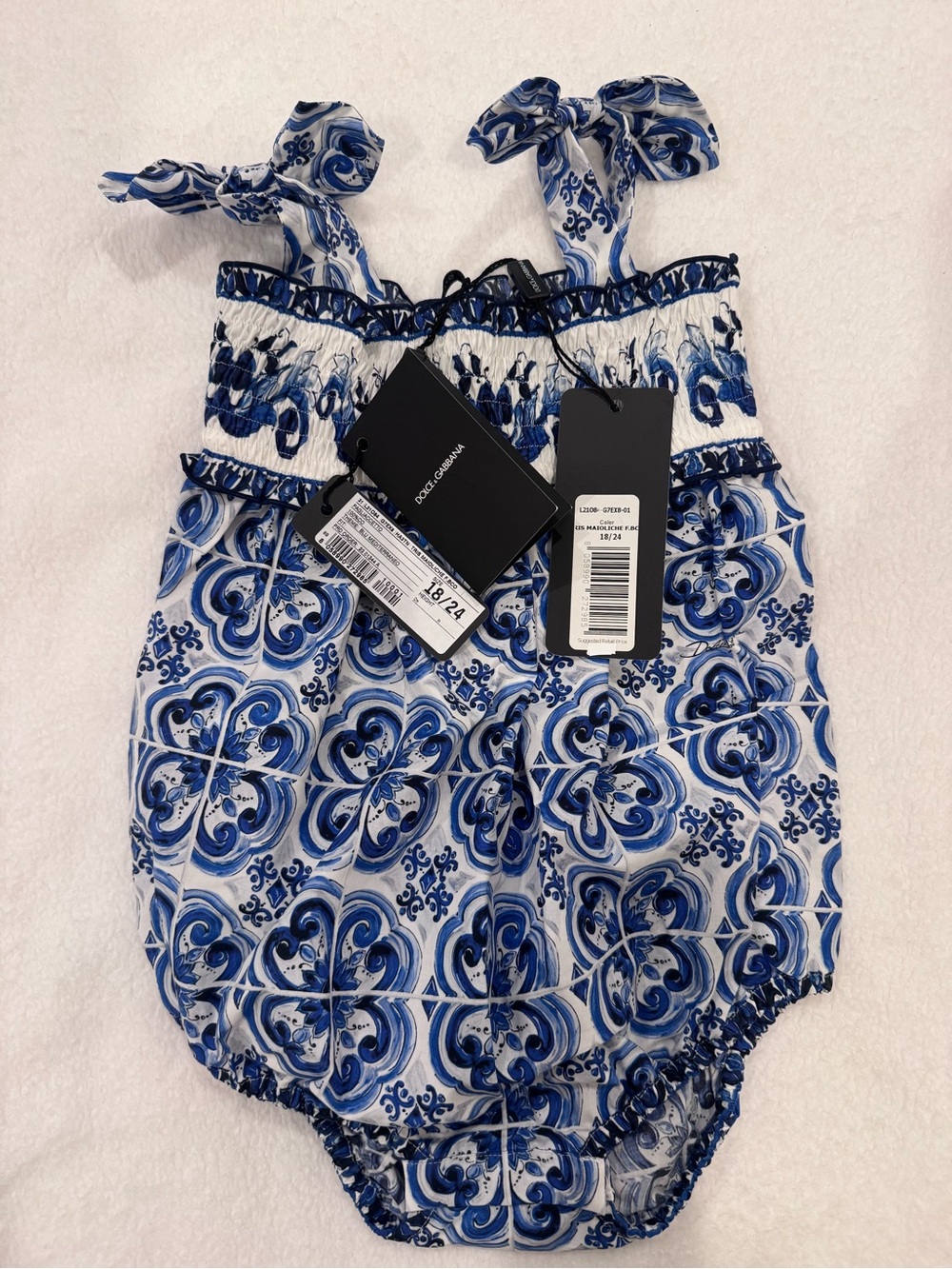 Authentic brand new dolce&gabanna kids bodysuit 18-24 months